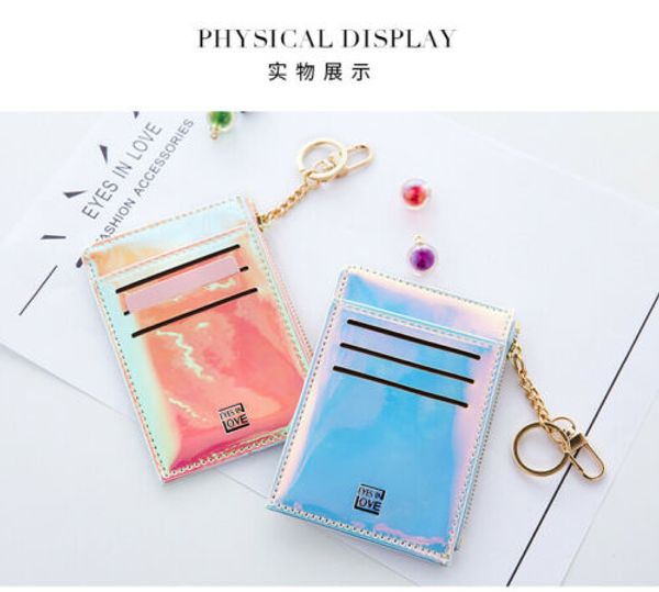 women bright small money purse wallet ladies light folding coin card holder new, Red;black
women bright small money purse wallet ladies light folding coin card holder new, Red;black