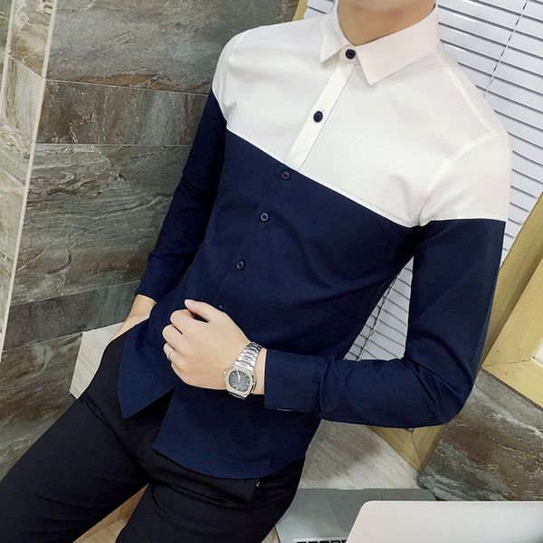 spring autumn men's shirt long-sleeve male clothing casual slim oxford camisas non-iron youth overhemden heren 4xl, White;black
spring autumn men's shirt long-sleeve male clothing casual slim oxford camisas non-iron youth overhemden heren 4xl, White;black