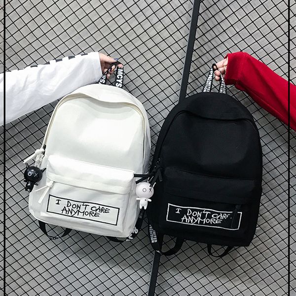 2019 new backpack fashion canvas women backpack doll pendant travel women shoulder bag harajuku female mochila bagpack
2019 new backpack fashion canvas women backpack doll pendant travel women shoulder bag harajuku female mochila bagpack