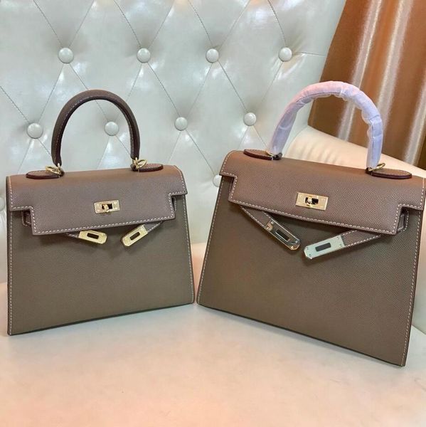 25cm 28cm fashion bags totes espom leather k bag women handbag genuine leather cowhide shoulder bags lady handbag high quality
25cm 28cm fashion bags totes espom leather k bag women handbag genuine leather cowhide shoulder bags lady handbag high quality