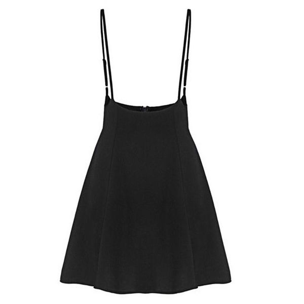 summer women skirt adjustable strap fashion high waist backless mini suspender solid zipper skater strappy pleated soft casual, Black
summer women skirt adjustable strap fashion high waist backless mini suspender solid zipper skater strappy pleated soft casual, Black