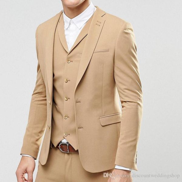 two button beige notch lapel groom tuxedos mens work business suit dinner party blazer suits (jacket+pants+vest+tie) j771, Black;gray
two button beige notch lapel groom tuxedos mens work business suit dinner party blazer suits (jacket+pants+vest+tie) j771, Black;gray