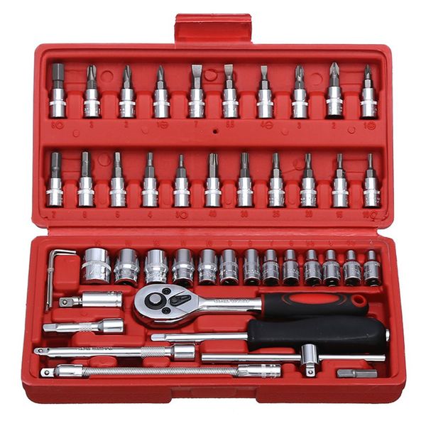 auto repair set set mirror 46 piece ratchet wrench combination tool auto repair tool sliver
auto repair set set mirror 46 piece ratchet wrench combination tool auto repair tool sliver