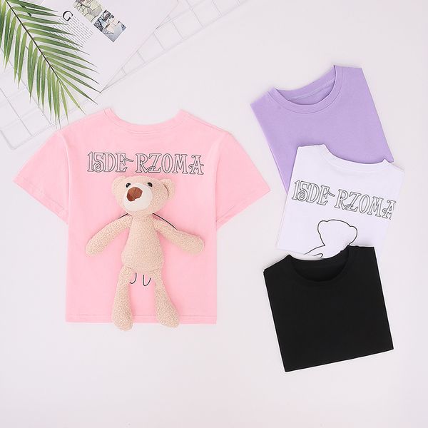 дети девочек футболки мультфильм медведь 2020 summer big girls письмо shirt детская одежда подростковая футболки хлопок розовый черный, Blue
дети девочек футболки мультфильм медведь 2020 summer big girls письмо shirt детская одежда подростковая футболки хлопок розовый черный, Blue
