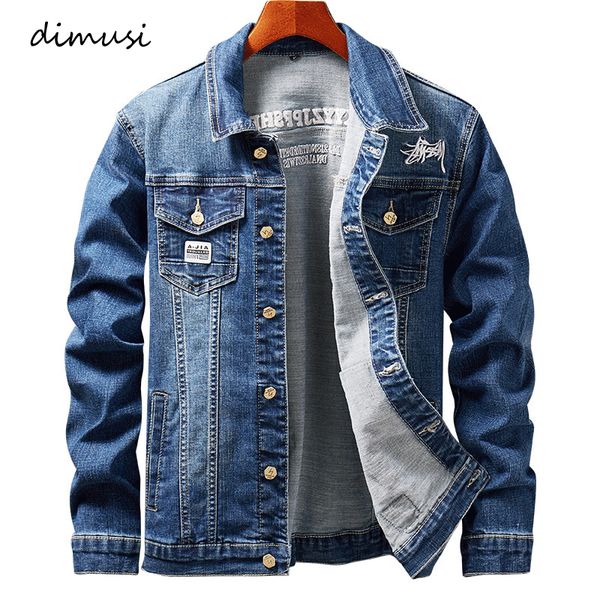 dimusi mens denim jacket spring fashion men trendy ripped denim jacket mens outwear jeans male cowboy coats clothing 4xl, Black;brown
dimusi mens denim jacket spring fashion men trendy ripped denim jacket mens outwear jeans male cowboy coats clothing 4xl, Black;brown