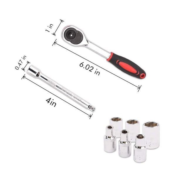 car repair tool set 22pcs 1/4 inch ratchet wrench set hand socket released handle and extension bar tool for car repair
car repair tool set 22pcs 1/4 inch ratchet wrench set hand socket released handle and extension bar tool for car repair