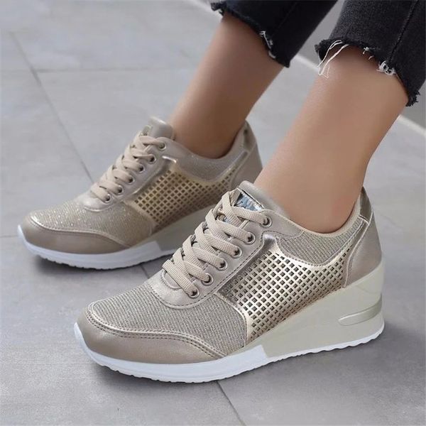 2020 autumn women's flats fashion women platform wedge casual shoes outdoor comfortable lightweight flats shoes increased, Black
2020 autumn women's flats fashion women platform wedge casual shoes outdoor comfortable lightweight flats shoes increased, Black