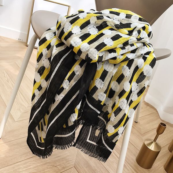 kyqiao abrigos mujer invierno women autumn japan style fresh long yellow geometric dot pattern scarf muffler echarpe femme
kyqiao abrigos mujer invierno women autumn japan style fresh long yellow geometric dot pattern scarf muffler echarpe femme