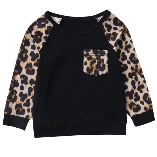 kids clothes t shirt children long sleeve pocket leopard print infant baby boys girls o neck pocket leopard print, Black
kids clothes t shirt children long sleeve pocket leopard print infant baby boys girls o neck pocket leopard print, Black