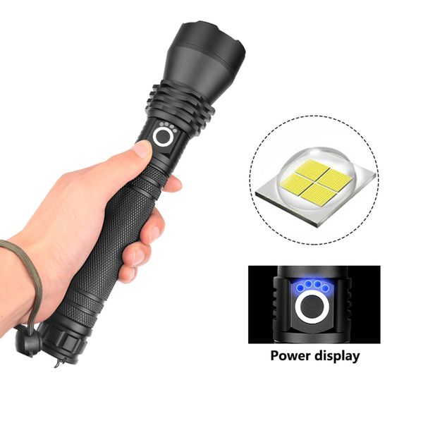 светодиодный фонарик подсветки xhp50 масштабируемый факел из алюминиевого сплава с дисплеем питания
светодиодный фонарик подсветки xhp50 масштабируемый факел из алюминиевого сплава с дисплеем питания