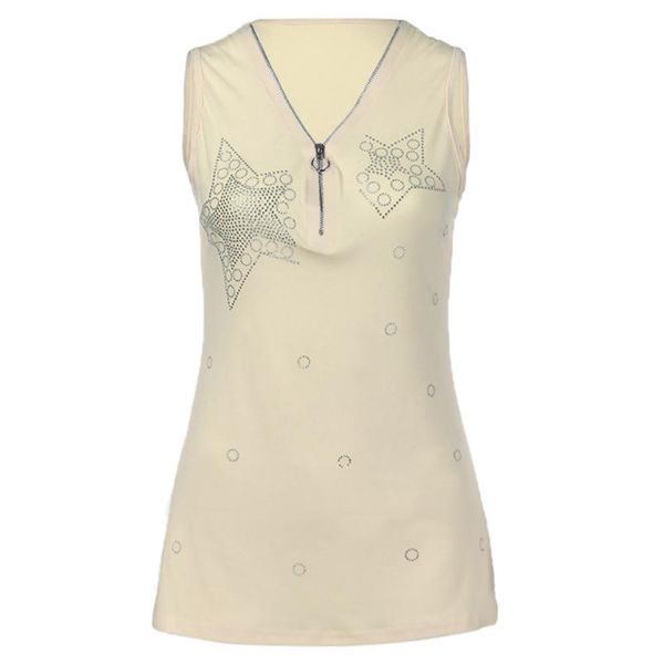 large size tank zipper fashion summer t-shirt women plus size sleeveless slim v neck elegant casual camis rhinestone, White
large size tank zipper fashion summer t-shirt women plus size sleeveless slim v neck elegant casual camis rhinestone, White