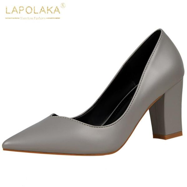 lapolaka new arrivals 2020 square heels pointed toe concise pumps woman shoes wholesale slip-on office lady pumps women shoes, Black
lapolaka new arrivals 2020 square heels pointed toe concise pumps woman shoes wholesale slip-on office lady pumps women shoes, Black
