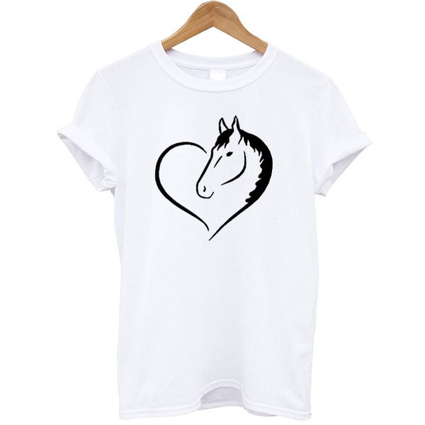 love heart horse printed t shirt women short sleeves o-neck funny women tshirt streetwear summer 2020 tee shirt femme, White
love heart horse printed t shirt women short sleeves o-neck funny women tshirt streetwear summer 2020 tee shirt femme, White