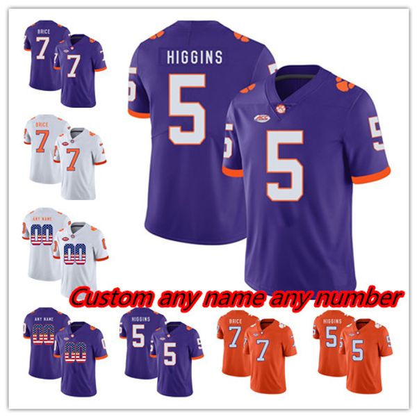 Clemson Tigers Greg Huegel Tee Higgins Tavien Feaster Clelin Ferrell Trevor Lawrence Sammy Watkins Martavis Bryant College Football Jersey
Clemson Tigers Greg Huegel Tee Higgins Tavien Feaster Clelin Ferrell Trevor Lawrence Sammy Watkins Martavis Bryant College Football Jersey