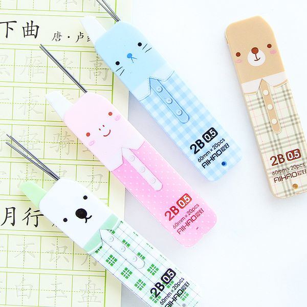3 pcs cute cartoon mechanical pencil automatic pencil lead 0.5mm 2b graphite refill office school supplies
3 pcs cute cartoon mechanical pencil automatic pencil lead 0.5mm 2b graphite refill office school supplies