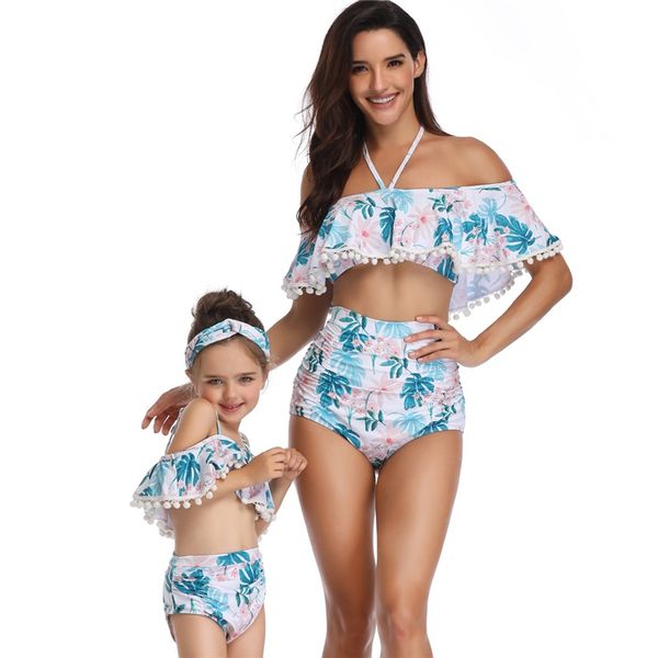 mom and daughter split swimwear family suit mom swim trunks adjustable tube high waist comfortable quick-drying swimwear, White;black
mom and daughter split swimwear family suit mom swim trunks adjustable tube high waist comfortable quick-drying swimwear, White;black