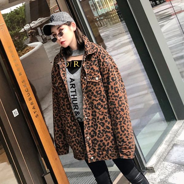 vanovich 2018 women's new fashion autumn winter leopard parkas long sleeve leopard printed loose big size womens coats winter, Black
vanovich 2018 women's new fashion autumn winter leopard parkas long sleeve leopard printed loose big size womens coats winter, Black