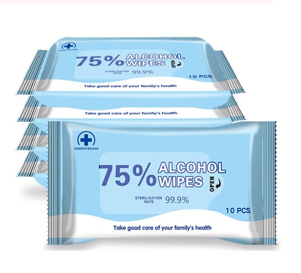 10pc Disinfectant Wipes Portable Antibacterial Wet Wipes with 75% Ethanol Alcohol Disposable Sterilizing Wet Wipes
10pc Disinfectant Wipes Portable Antibacterial Wet Wipes with 75% Ethanol Alcohol Disposable Sterilizing Wet Wipes