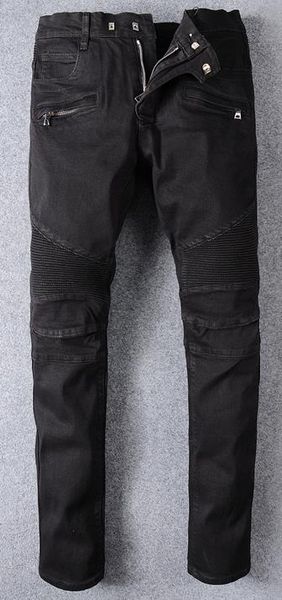 fashion trend men designer new slim wild man students jeans autumn casual luxury mens pop jeans, Blue