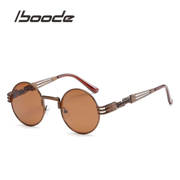 iboode fashion retro round metal sunglasses for men and women double spring leg colorful eyewear ocean color lens mirror uv400, White;black
iboode fashion retro round metal sunglasses for men and women double spring leg colorful eyewear ocean color lens mirror uv400, White;black