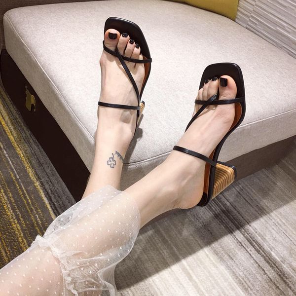 shoes women woman's slippers med square toe cross-tied heeled mules rubber flip flops slides soft 2020 heels hawaiian block, Black
shoes women woman's slippers med square toe cross-tied heeled mules rubber flip flops slides soft 2020 heels hawaiian block, Black