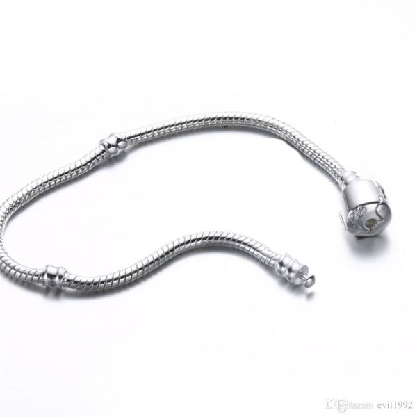 1pcs drop shipping silver plated bracelets women snake chain charm beads for pandora beads bangle bracelet children gift b001 eoza, Golden;silver
1pcs drop shipping silver plated bracelets women snake chain charm beads for pandora beads bangle bracelet children gift b001 eoza, Golden;silver