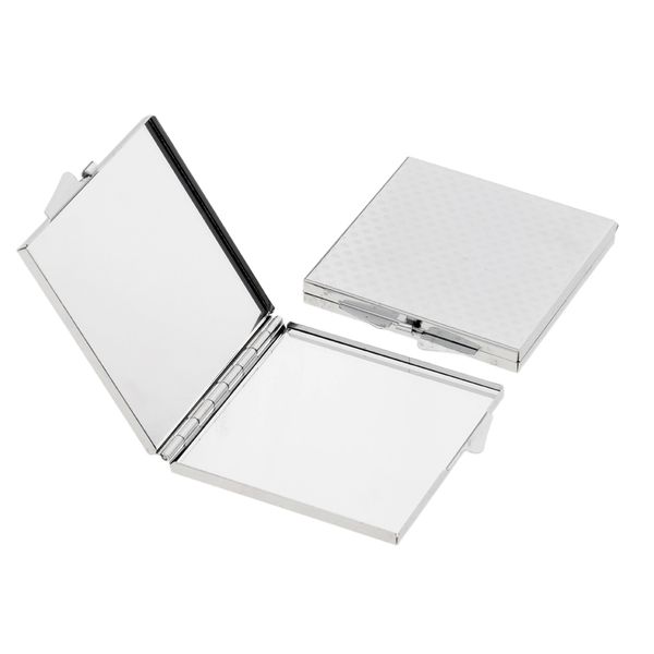 fashion womens 2pcs square metal glass folding compact travel pocket beauty makeup mirror set
fashion womens 2pcs square metal glass folding compact travel pocket beauty makeup mirror set