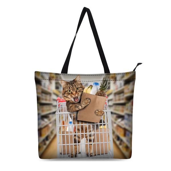 canvas shopping bag personalized tote bags shoulder bag 3d animal cat design black grocery cotton handbag black
canvas shopping bag personalized tote bags shoulder bag 3d animal cat design black grocery cotton handbag black