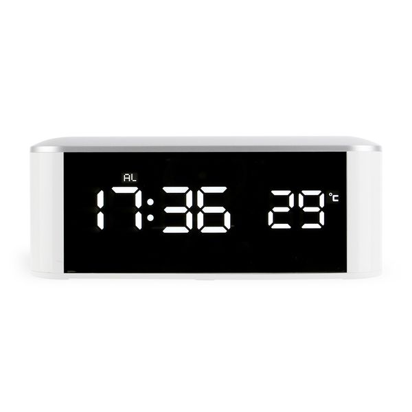 led digital alarm clock display mirror electronic clock table with usb cable night mode function home decor
led digital alarm clock display mirror electronic clock table with usb cable night mode function home decor