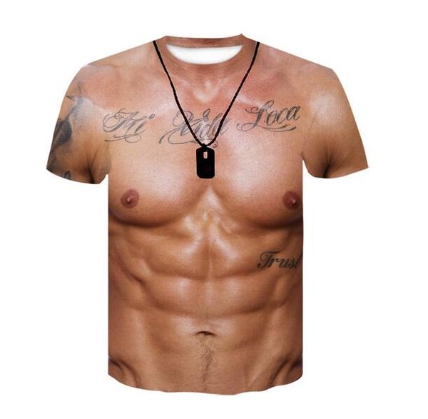new fashion chest hair t-shirts men fashion clothing 3d print men women harajuku style streetwear el049, White;black
new fashion chest hair t-shirts men fashion clothing 3d print men women harajuku style streetwear el049, White;black