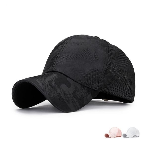 fashion adjustable camouflage mesh hat outdoor leisure sunshade breathable baseball cap sun hat, Black;white
fashion adjustable camouflage mesh hat outdoor leisure sunshade breathable baseball cap sun hat, Black;white
