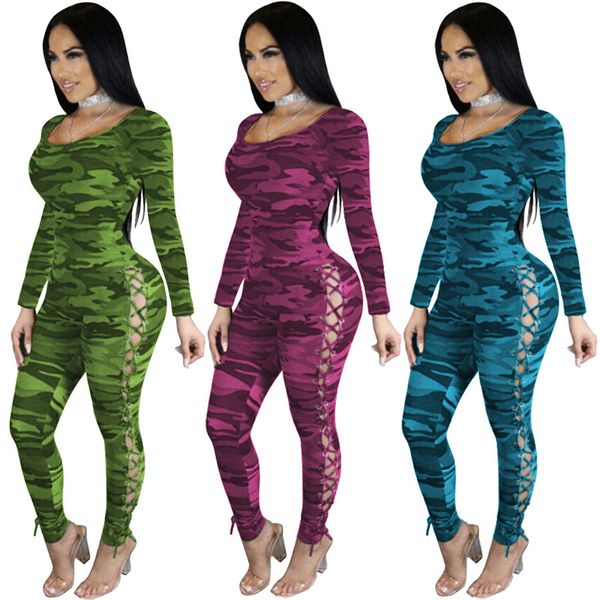 autumn women camouflage printed jumpsuit ladies hollow out bandage bodycon clubwear playsuit bodysuit night club romper, Black;white
autumn women camouflage printed jumpsuit ladies hollow out bandage bodycon clubwear playsuit bodysuit night club romper, Black;white