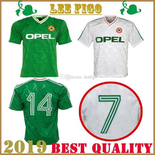 1990 ireland retro soccer jersey ireland national team jerseys 90 world cup soccer green kit, Gray;blue
1990 ireland retro soccer jersey ireland national team jerseys 90 world cup soccer green kit, Gray;blue
