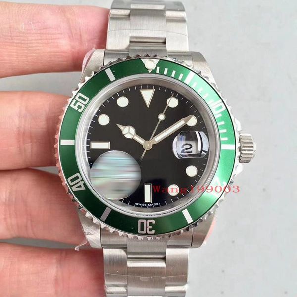 luxury mens watches 116610 green black s-u- automatic movement watch men wristwatch ing, Slivery;brown
luxury mens watches 116610 green black s-u- automatic movement watch men wristwatch ing, Slivery;brown