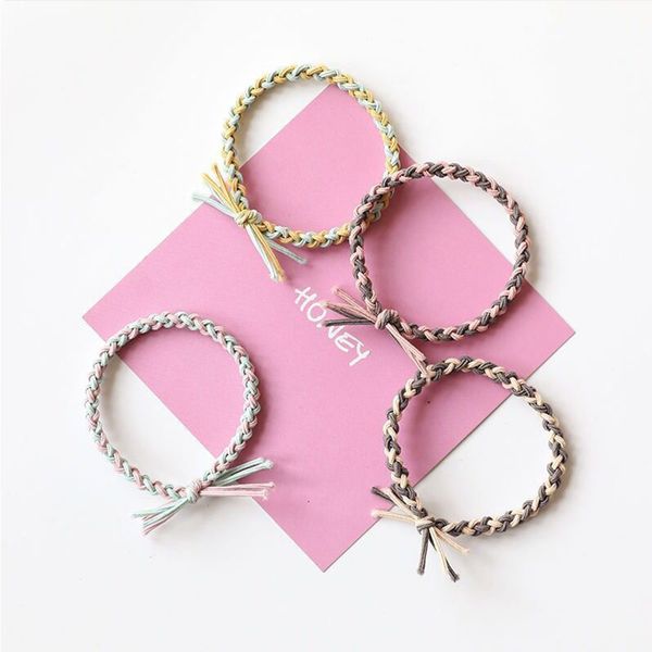 100stks/zak kleur bijpassende twist vlecht koreaanse haar touw vrouwen meisje mode dual-use eenvoudige elastische haarbanden gevlochten, Pink
100stks/zak kleur bijpassende twist vlecht koreaanse haar touw vrouwen meisje mode dual-use eenvoudige elastische haarbanden gevlochten, Pink