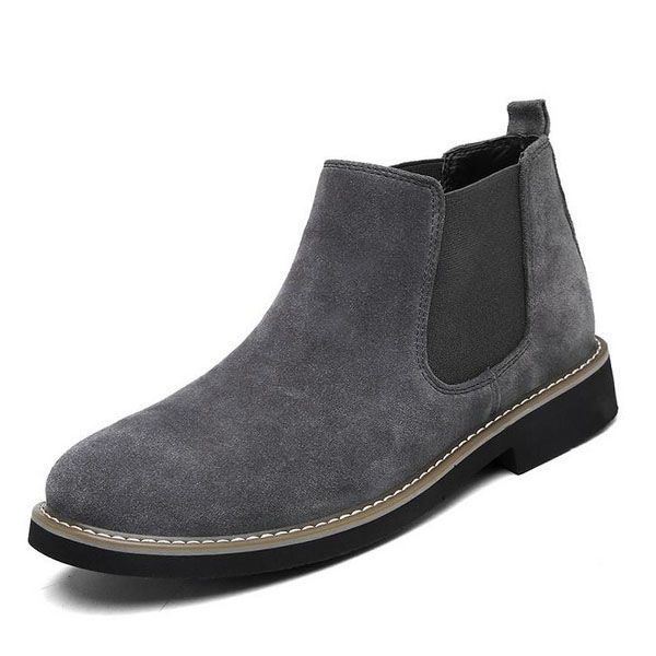 nausk new men boots ankle boots fashion men's male leather quality slip ons motorcycle man warm 0013, Black
nausk new men boots ankle boots fashion men's male leather quality slip ons motorcycle man warm 0013, Black