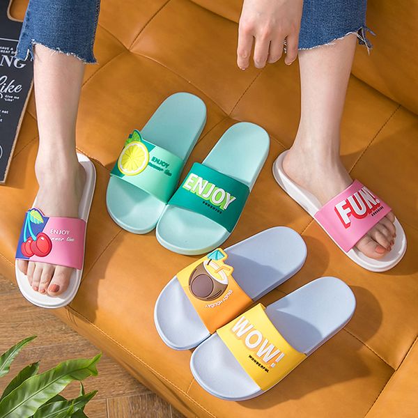 women summer slippers beach slides cartoon fruits lemon cherry couples home slippers sandals women shoes ladies flip flops, Black
women summer slippers beach slides cartoon fruits lemon cherry couples home slippers sandals women shoes ladies flip flops, Black