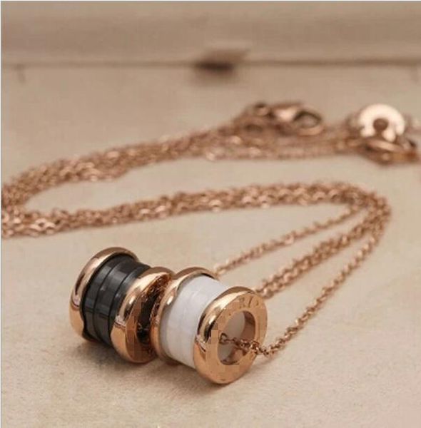 fashion luxury 2019 brand new wholesale titanium steel 18k gold black white ceramic women charm necklace jewelry wholesale, Silver
fashion luxury 2019 brand new wholesale titanium steel 18k gold black white ceramic women charm necklace jewelry wholesale, Silver