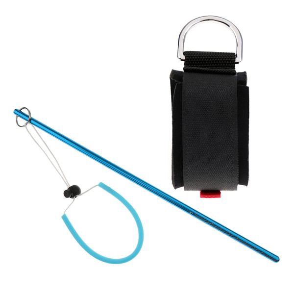 adjustable neoprene padded scuba diving wrist strap band rope lanyard with d ring and dive stick pointer rod tank banger
adjustable neoprene padded scuba diving wrist strap band rope lanyard with d ring and dive stick pointer rod tank banger