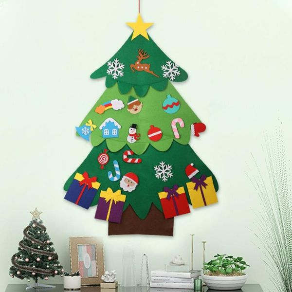 christmas tree shape nonwoven pendant window dressing children diy craft wall hanging decoration new year christmas supplies
christmas tree shape nonwoven pendant window dressing children diy craft wall hanging decoration new year christmas supplies