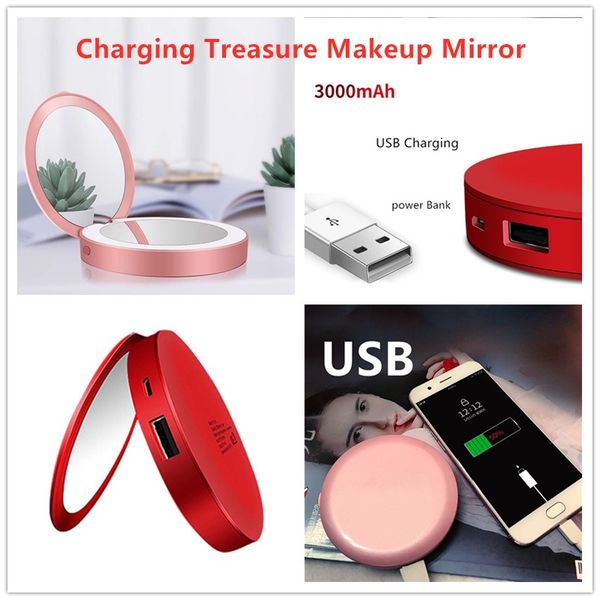new fashion 2019 round led charging treasure makeup mirror mini portable led folding gift makeup mirror drop shipping
new fashion 2019 round led charging treasure makeup mirror mini portable led folding gift makeup mirror drop shipping