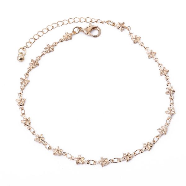 new beach foot chain anklets personality star pendant gold silver footchain anklet bracelet for women bohemian jewelry, Red;blue
new beach foot chain anklets personality star pendant gold silver footchain anklet bracelet for women bohemian jewelry, Red;blue
