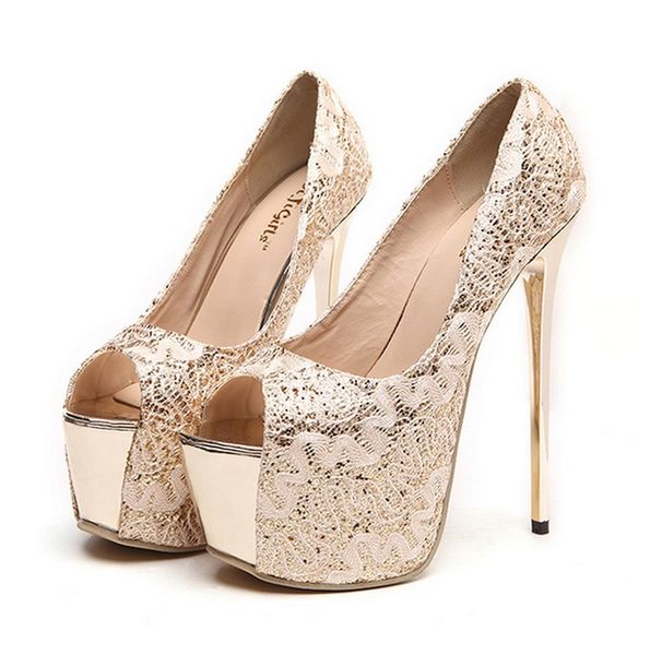 eu size 35-40 fashion women banquet shoes 16cm catwalk heels fish mouth summer pumps gold silver black platform wedding shoes
eu size 35-40 fashion women banquet shoes 16cm catwalk heels fish mouth summer pumps gold silver black platform wedding shoes
