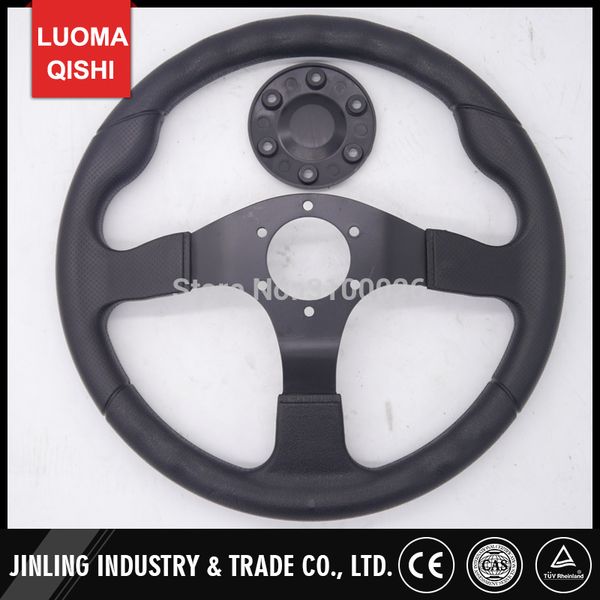 13.6" 350mm steering wheel black 6 hole fit for china 150cc 250cc 300cc go golf kart buggy ezgo club car boat utv bike parts
13.6" 350mm steering wheel black 6 hole fit for china 150cc 250cc 300cc go golf kart buggy ezgo club car boat utv bike parts