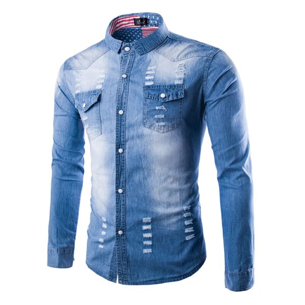 nice super fashion men's jeans long sleeve shirts denim slim printed men's shirts hip hop casual distrressed ripped cargo, White;black
nice super fashion men's jeans long sleeve shirts denim slim printed men's shirts hip hop casual distrressed ripped cargo, White;black