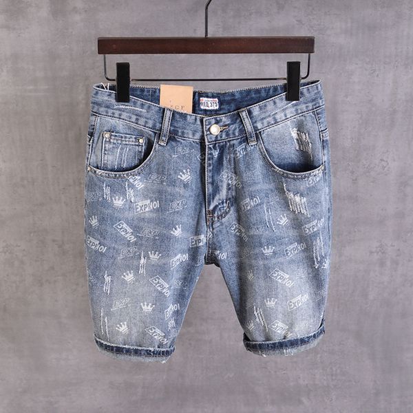 2020 newly summer fashion men jeans retro blue straight fit printed designer short jeans men hip hop denim shorts
2020 newly summer fashion men jeans retro blue straight fit printed designer short jeans men hip hop denim shorts