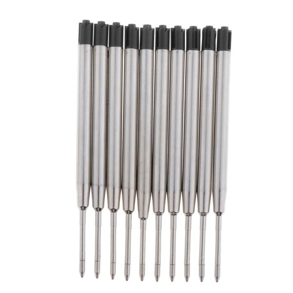 3.81 Inches (9.7cm) Replaceable Ballpoint Pen Refills Specially For Slim Series Stylus Pens (pack Of 10, Black)