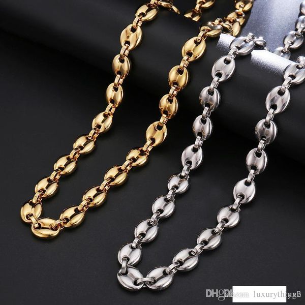 coffee beans link chain 11mm necklace for men stainless steel rope link chain necklaces fashion hip hop men jewelry, Silver
coffee beans link chain 11mm necklace for men stainless steel rope link chain necklaces fashion hip hop men jewelry, Silver