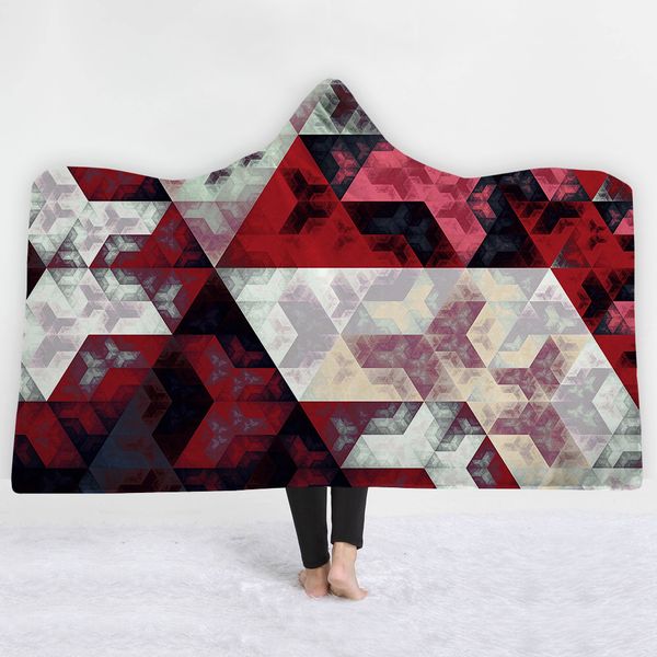 red and white geometric patterns blanket with hat comfortable soft keep warm blanket urban fashion modern style
red and white geometric patterns blanket with hat comfortable soft keep warm blanket urban fashion modern style