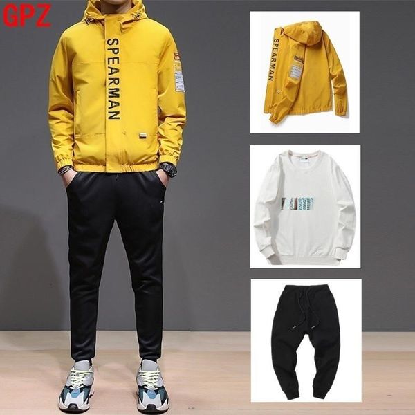 new fall jacket three-piece fashion workwear round-neck hoodie three-piece fashion m-4xl, Black;brown
new fall jacket three-piece fashion workwear round-neck hoodie three-piece fashion m-4xl, Black;brown